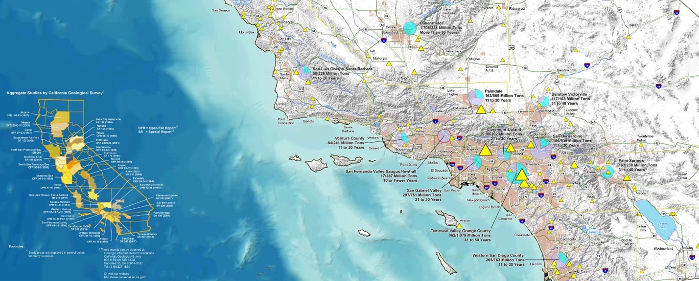 California Aggregate Map