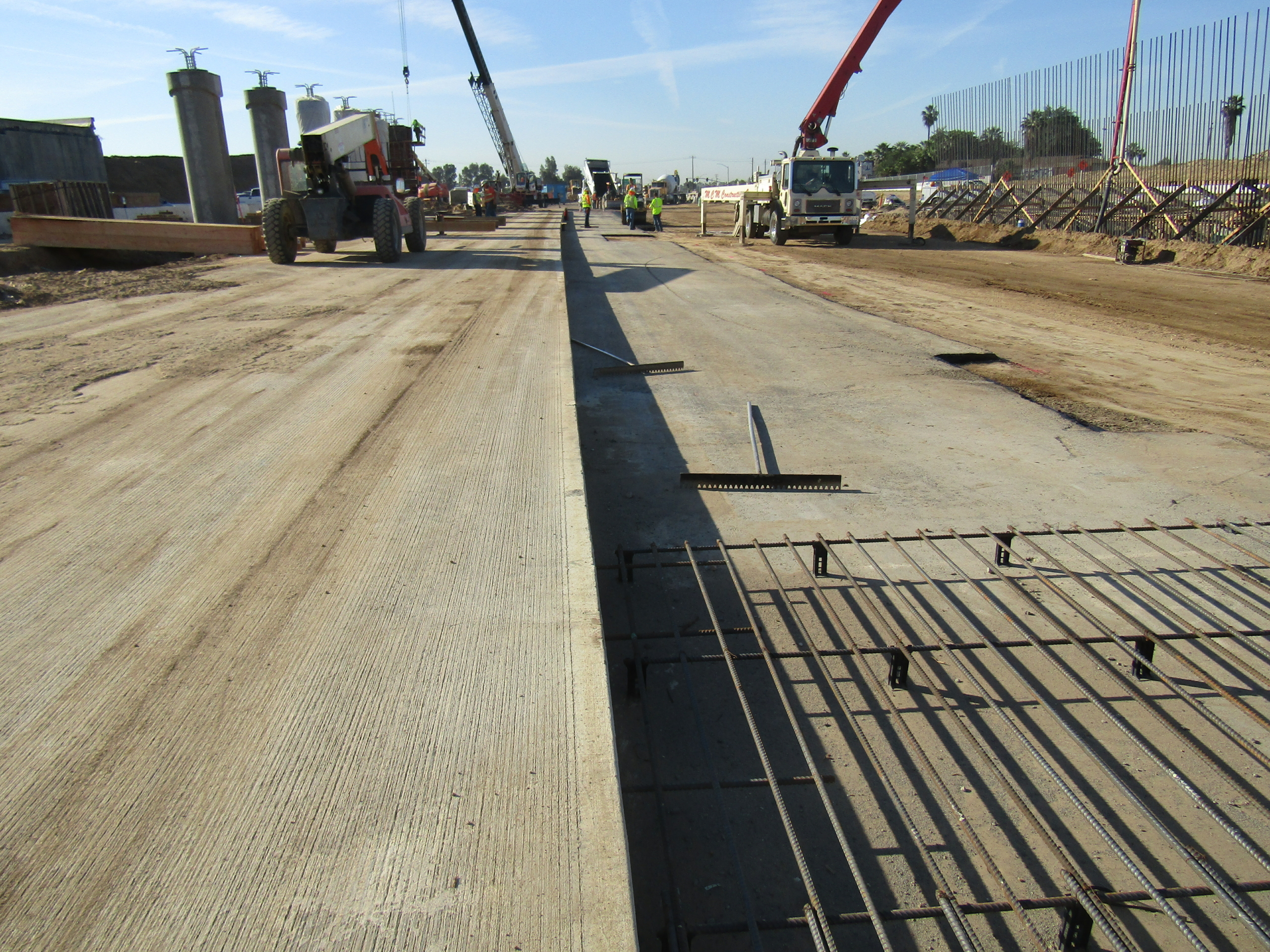 Construction on Highway 99